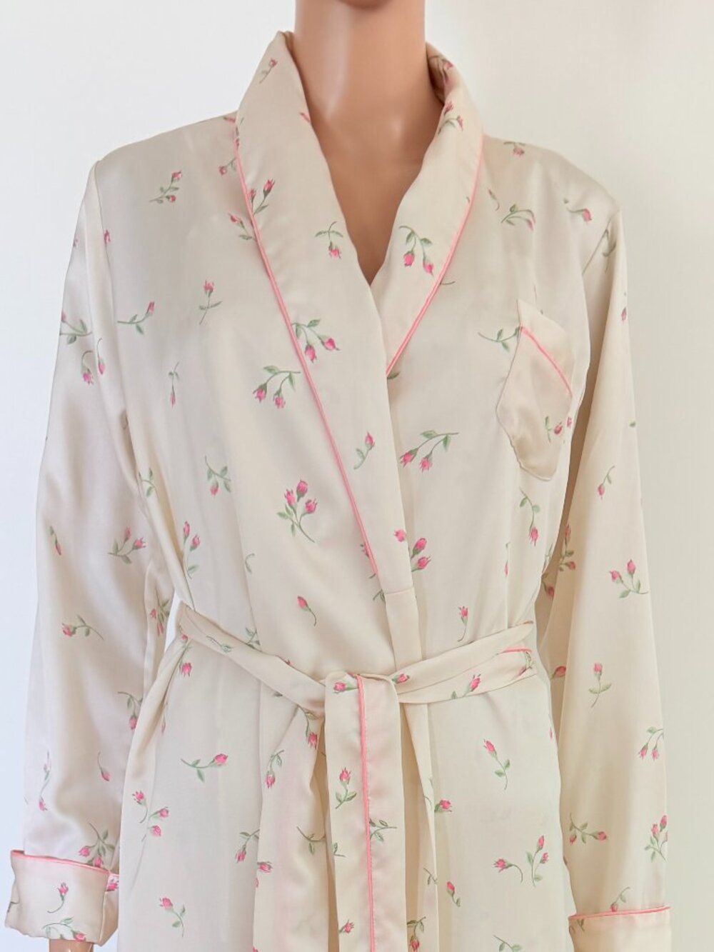Georgette Trabolsi Women's Lingerie Night Gown Sz. S With Matching Robe  Size M. - Picture 3 of 13